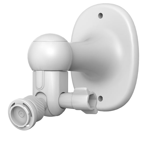 Adjustable 360 Degree Wall Mount Bracket for eufyCam 2C/2C Pro, 22 Pro, 3CS300 Cameras with Standard 1/4 Thread for Flexible Indoor and Outdoor Use (White)