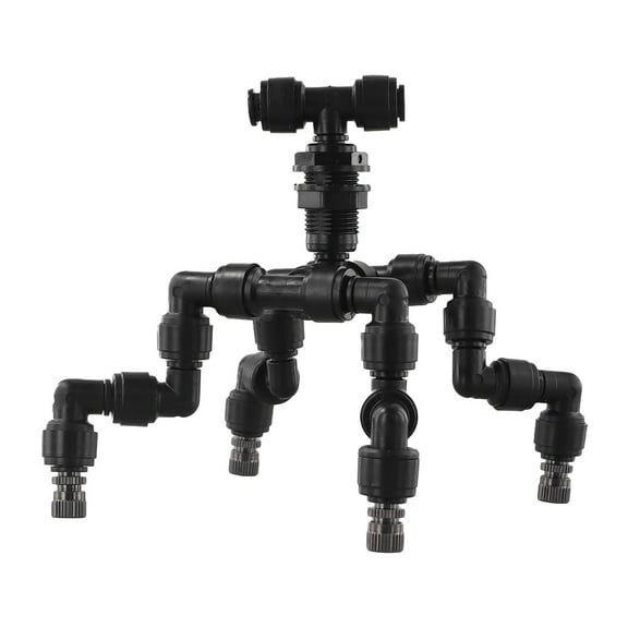 Adjustable 360 Rotating Misting Nozzles for Reptile Terrariums, Fine Mist Sprinkler Head for Uniform Humidity Distribution and Efficient Moisture Regulation