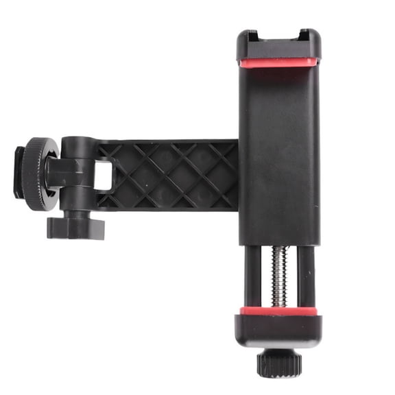 Adjustable 360 Rotation Phone Mount With Cold Shoe For DSLR Camera Smartphone Video