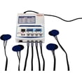 thumbnail image 1 of Adjustable 4 Channel Electrotherapy Home & Personal Use Physical Pulse Massager  With Accessories Pads, 1 of 5