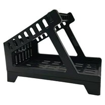 Adjustable 4x6 Label Stand Thermal Label Holder for Desktop Printers, Smooth Feeding Roll and Fanfold Labels Organizers