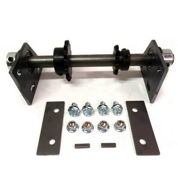 Adjustable 5/8" Weld On 12"" Jackshaft Kit #40/41/420 Chain
