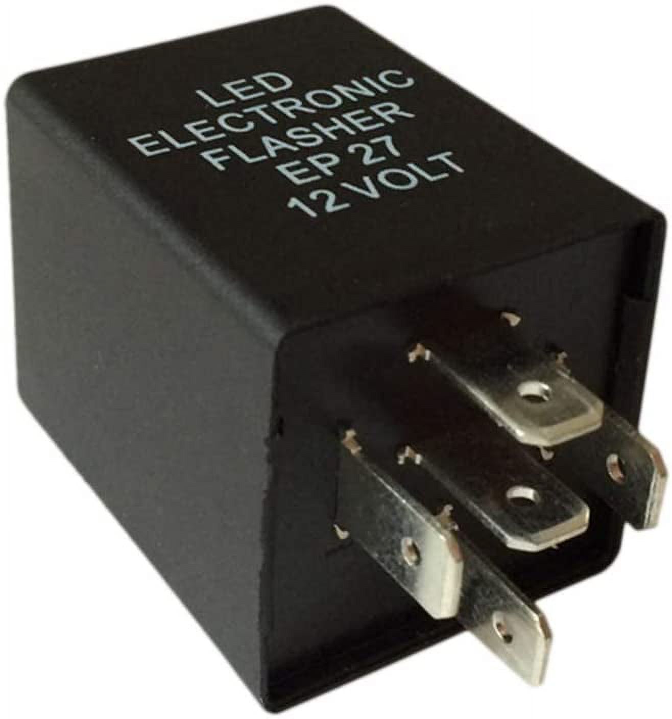 Adjustable 5 Pin LED Electronic Flasher Relay Turn Signal Flasher Relay