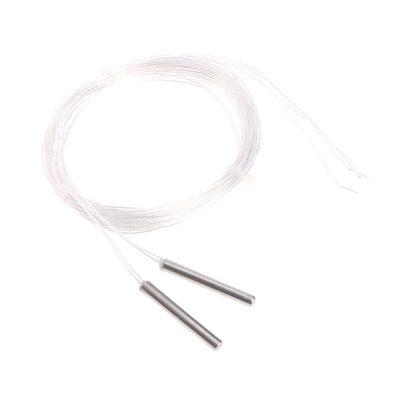 Adjustable -50C~650C 4mm x30mm Lot Pt1000 Temperature Sensings with Metal Shell 2Pcs Set