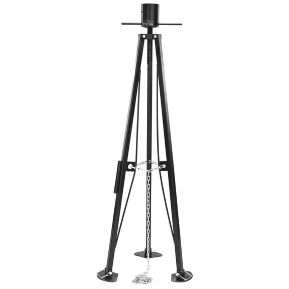Adjustable 5th Wheel Tripod Stabilizer 5000 LBS Load Capacity for RVs Campers Gooseneck Trailers 35-57 Inch Height