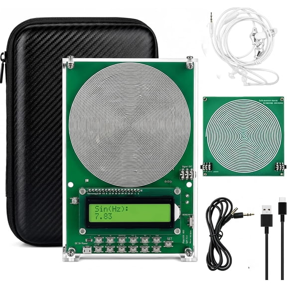 Adjustable 7.83Hz Schumann Resonance Calminity Frequency Machine & Generator 0.01Hz-200000Hz