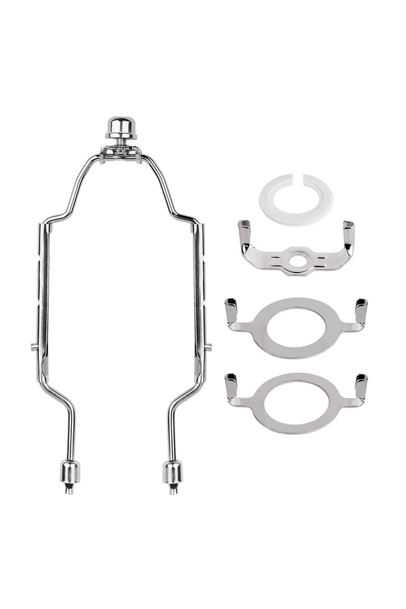 Adjustable Lamp Harp Kit with E14/E26/E27 Adapters (5 Count)