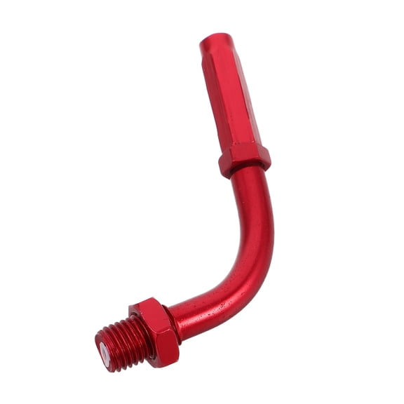 Adjustable 90 Degree Red Throttle Cable Screw for Motorcycle and Dirt Bike Control