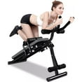 thumbnail image 1 of Adjustable Ab Machine Foldable Abdominal Cruncher Sit Up Bench Side Shaper, 1 of 7