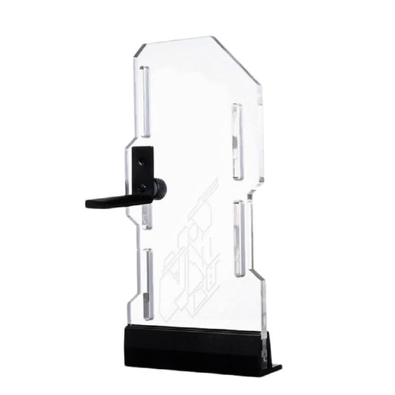 Adjustable Acrylic GPU Bracket with ARGB Lighting Sync for Gaming PC Builds
