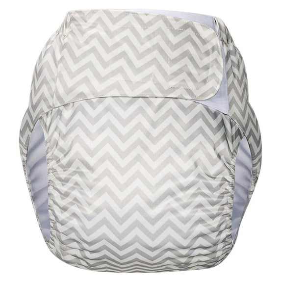 Adjustable Adult Diaper Incontinence Pants for Old People Green White