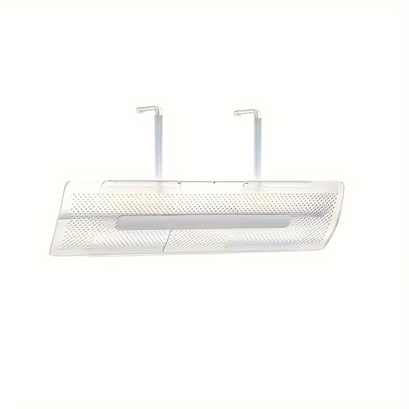 Adjustable Air Conditioner Deflector - Anti - Direct Blowing Wind Shield for Wall Mounted AC, Retractable, Easy Installation, Keeps Room Comfortable,Clear
