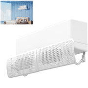 Adjustable Air Conditioner Wind Deflector for Wall Mounted AC Units, Telescopic Anti-Direct Blowing Baffle for Home Split Systems, Universal Airflow Guidewwx