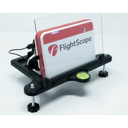 Adjustable Alignment/Leveling Dock Stand & Battery Tray for Flightscope Mevo Plus (Mevo+) 2023 Edition