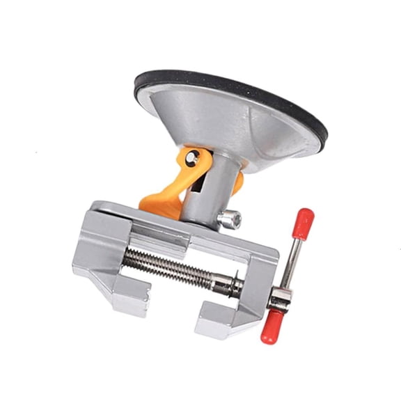 Adjustable Alloys Workbenches Vise Secure Grip Mechanism for Delicate Metalworking and Hobbyist Applications