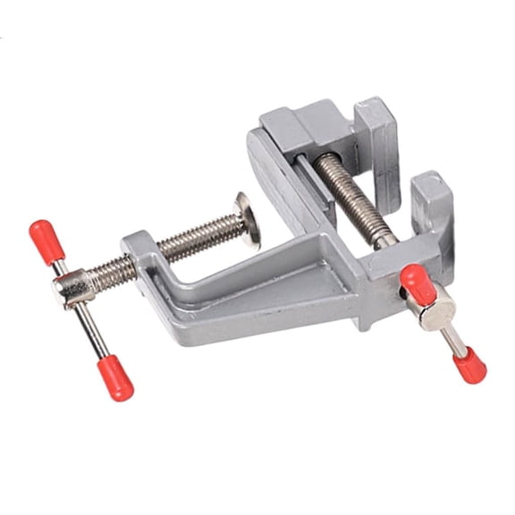 Adjustable Alloys Workbenches Vise Secure Grip Mechanism for Delicate Metalworking and Hobbyist Applications