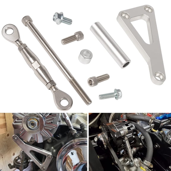 Adjustable Alternator Bracket Kit for Chevy SBC 305 327 350 383 V8