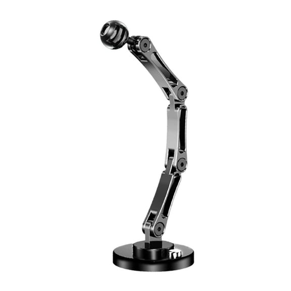 Adjustable Aluminum Alloy Adhesive Ball Base 17mm Ball Car Phone Holder Dashboard Mount Bracket For Home Device Mounting
