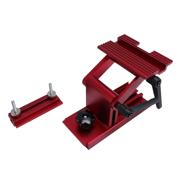 Adjustable Aluminum Alloy Bench Grinder Sharpening Jig and Tool Rest Fixture for 6 in (15.24 cm) and 8 in (20.32 cm) Grinders and Belt Sanders, Precision Chisel and Blade Honing Guide