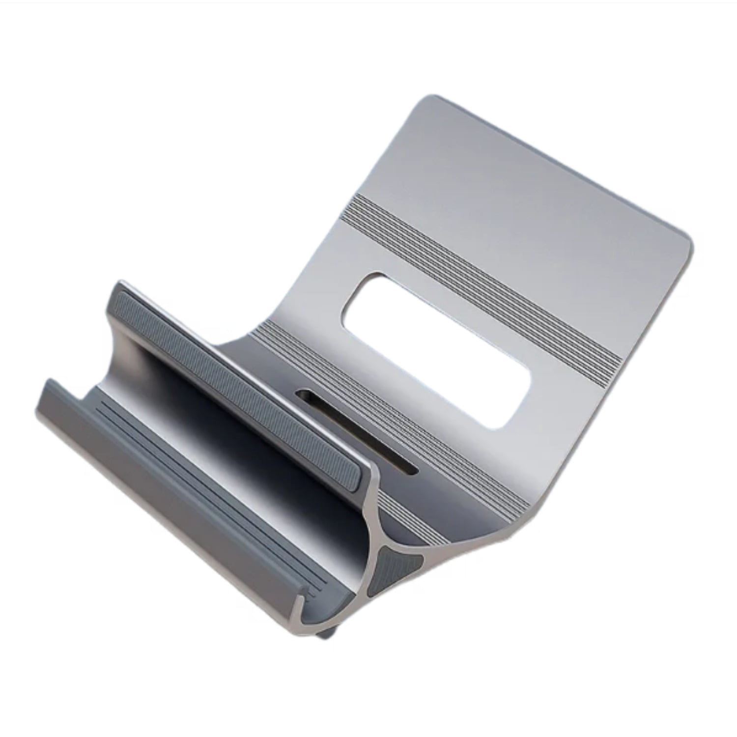 Adjustable Aluminum Laptop Stand, Floating Cooling Riser for Notebook IPad with Keyboard Storage
