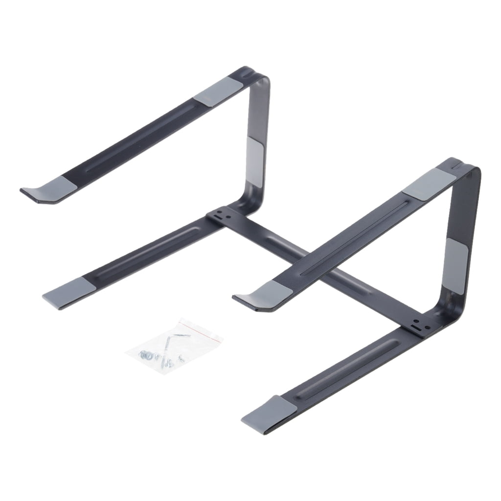 Laptop Holder Stand Metal Adjustable Desktop Laptop Risers For Typing Ventilated Notebook Stand Computer Bracket For Work