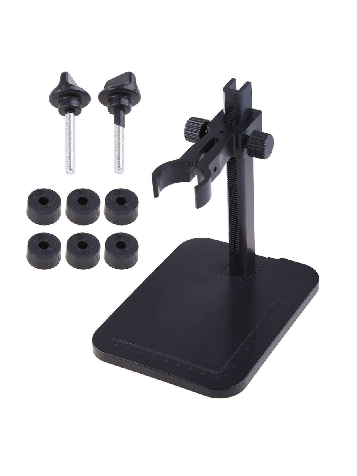 Adjustable Aluminum Microscope Stand Portable Up and Down - Walmart.com