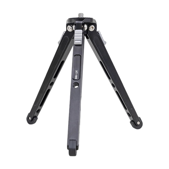 Adjustable Aluminum Tripod Stand for DSLR/Mobile, 6kg Load, 20-140mm Height, 122g Ultra-Portable