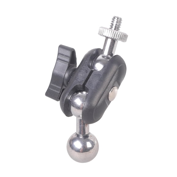 Adjustable Angle 1/4 Inch To 17mm Ball Head Connector For Camera Stand Phone Mount