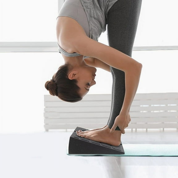 Adjustable Angle Calf Stretch Incline Board, Non-Slip Durable Squat Wedge Ankle Mobilizer, Versatile Exercise Slant Board for Yoga Physical Therapy Fitness Strength Training Stretching Use