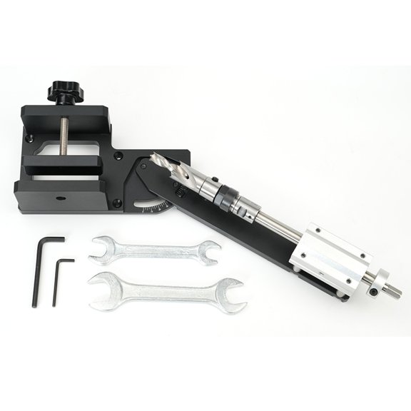 Adjustable Angle Round Rod Punching Locator 0-60 Degree For Wooden Coat Rack Woodworking Angle Round Pipe Hole Punch