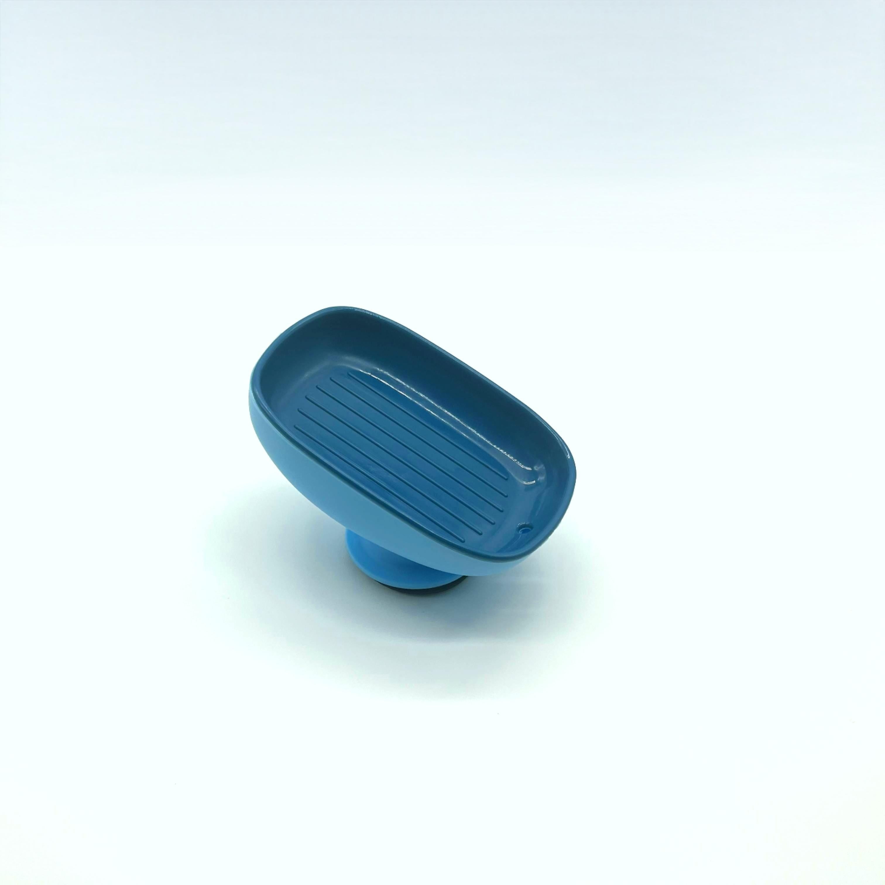 Adjustable Angle Soap Dish for Bathroom, Wall Mounted Plastic Oval Soap