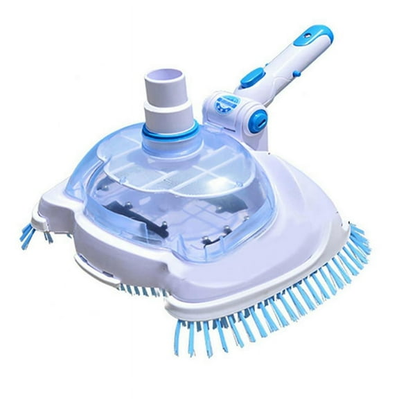 Adjustable Angle Swimming Pool Suction Vacuum Cleaner Head Pond Cleaning Tool,1 x Swimming Pool Suction Vacuum Cleaner Head,White