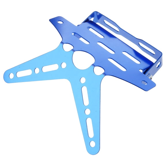 Adjustable Angles Aluminum License Plate Brackets Easy Installation License Plate Mount for Motorcycles & Electric Bikes