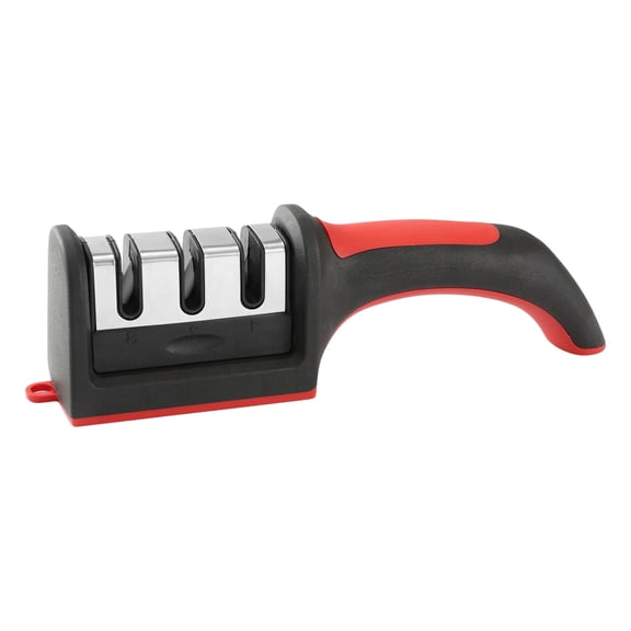 Adjustable Angles Cutter And Scissor Sharpener With Removable Grinding Head Easy Storage Design For Compact Kitchen Organization