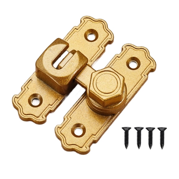 Adjustable Angles Door Latches Heavy Duty Multipurpose Sliding Swing Bolt Easy to Use for gate Barns Cabinets