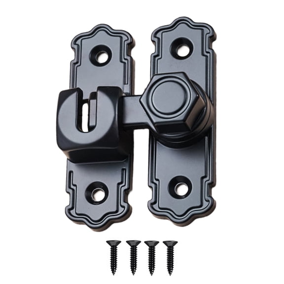 Adjustable Angles Door Latches Lock Heavy Duty Multipurpose Sliding Swing Bolt Lock Easy to Use for gate Barns Cabinets