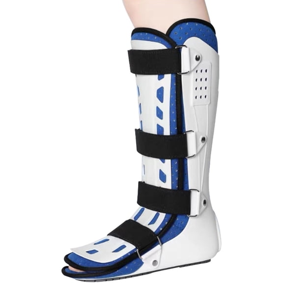 Adjustable Ankle Stabilizer Brace for Sleeping, Breathable Foot Drop Support Splint with Padded Liner & Secure Straps for Men and Women
