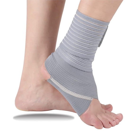 Adjustable Ankle Support Wrap, Anti-Sprain Elastic Adjustable Velcro for Men Women, Compression Sleeve Ultra-Thin Breathable Support for Achilles Tendon, Multiple Body Parts Usage