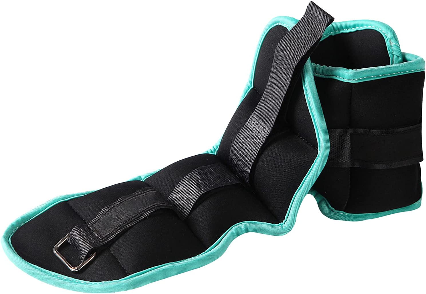 Adjustable Ankle Weights - Ankle Weight Pair 10 Weight and Bundle Options - 0.5 to 10 lbs Each, Set of 2, Adjustable Straps Comfortable, Breathable, Moisture Absorbent Weight Straps for Men and Women