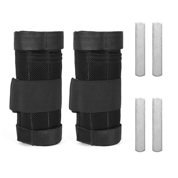 Adjustable Ankle Weights for Strength Training 1kg 2kg 3kg 2 Pack