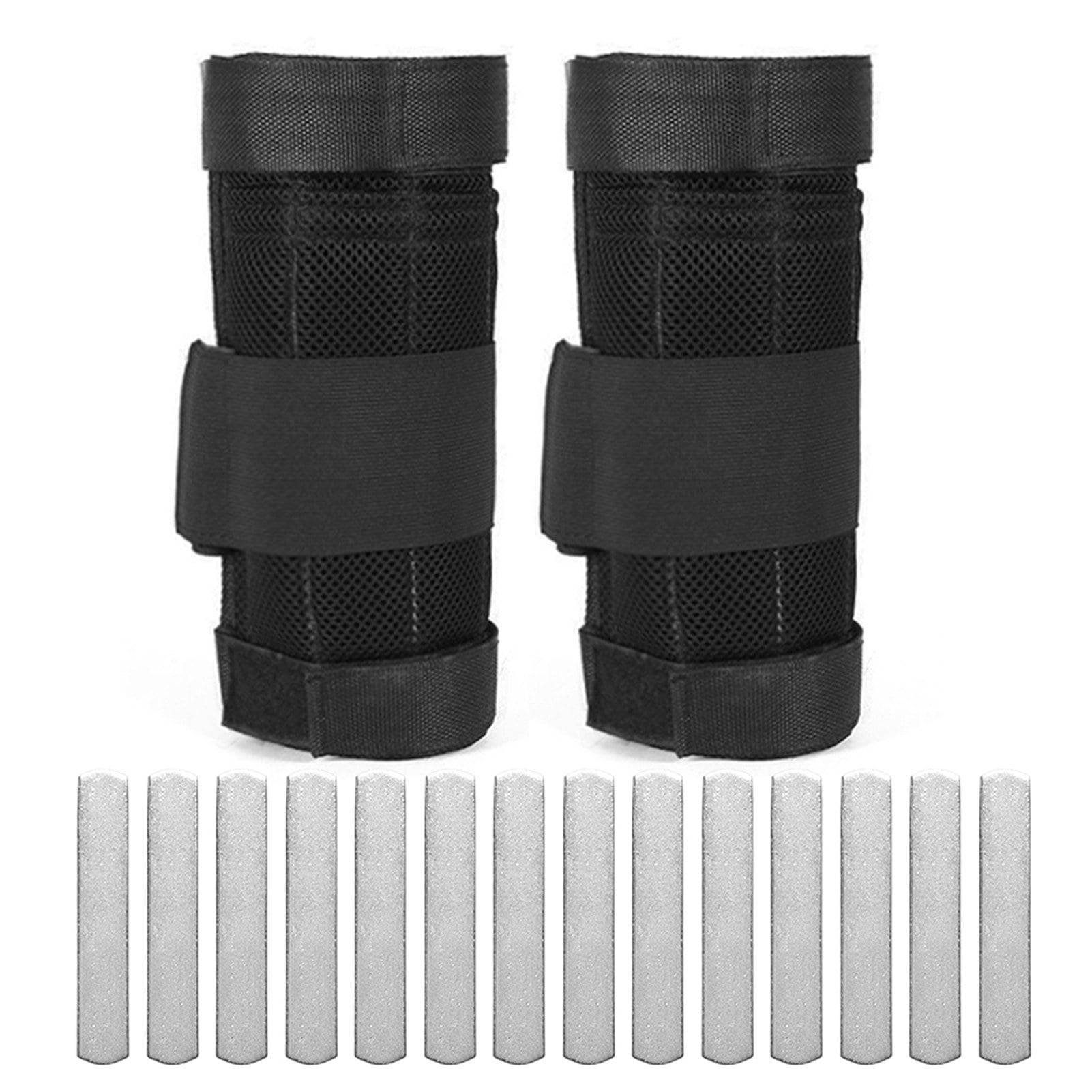 Adjustable Ankle Weights for Strength Training 1kg 2kg 3kg 2 Pack