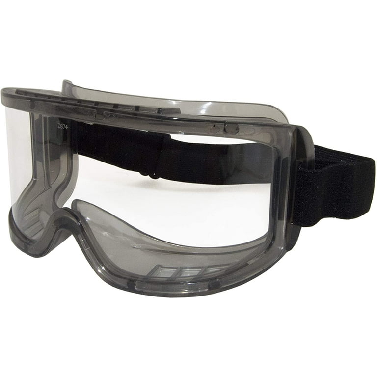 Adjustable Anti Fog ANSI Z87 Safety Goggles with Clear Lens 060374