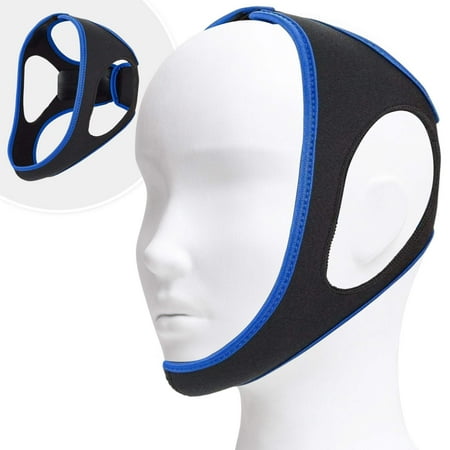 Adjustable Anti Snore Chin Strap - Effective Snoring Solution - Breathable CPAP Alternative - Unisex, Adjustable, Sleep Apnea Aid - Chin Strap for Snoring