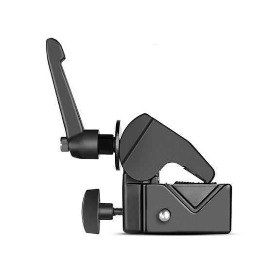 Adjustable AntiSlip Photography Clamp 5/8" Studs Mount 33lb Load Aluminum Alloy