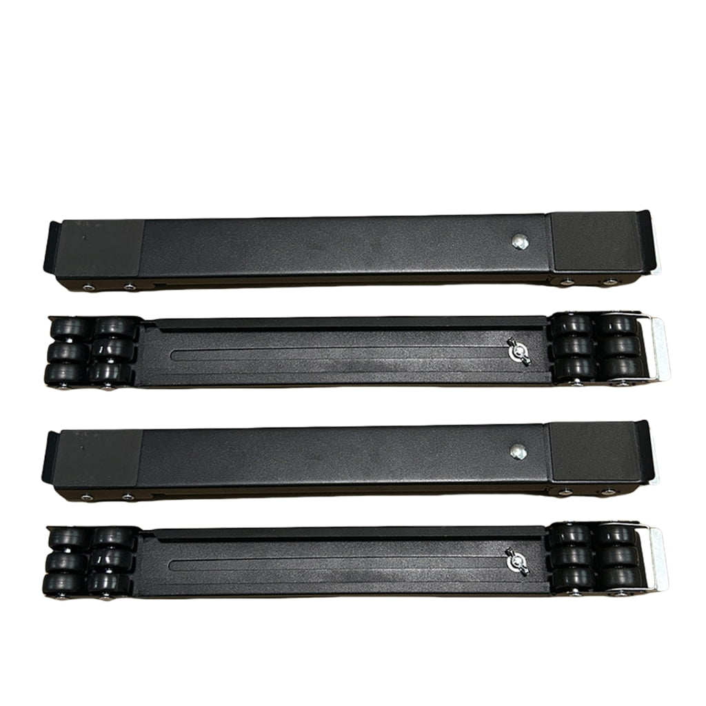 Adjustable Appliance Rollers set Extendable Base Heavy Duty Rollers for Easy Movement of Washers Dryers & Refrigerators