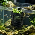 thumbnail image 1 of Adjustable Aquarium Plants Holder,Small Animal Tank Plantss Holder,Small Animal Tank Aquaponics Plants Cultivation and Aquarium Landscape Decoration,4.53x3.35x2.17 Inch, 1 of 7
