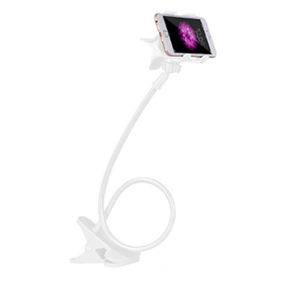 Adjustable Arm Flexible Gooseneck Universal Cell Phone Holder,Free Flexible Long Arm Bracket Grip Stand For Bedroom Desktop Office Bathroom Kitchen