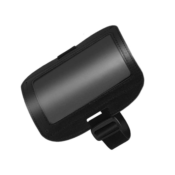 Adjustable Arm IDs Badge Holder Waterproof PU1eatherCard Case Elastic Strap For Travel Office Sports Outdoor Event