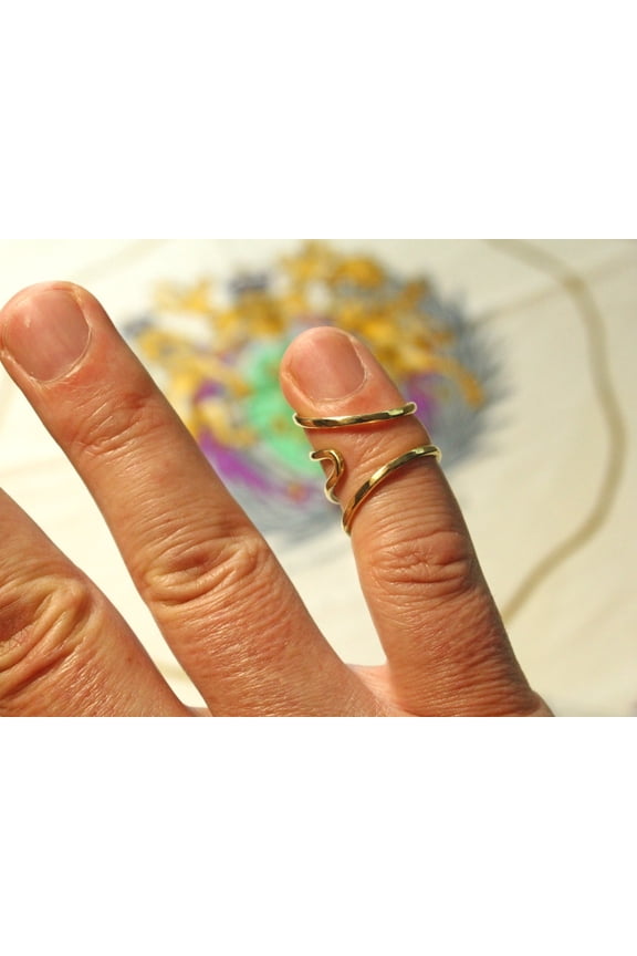 Adjustable Arthritis Finger Splint Ring – Mallet Finger, Boutonniere Deformity, Lateral Deviation & EDS Support | Trigger Finger Brace