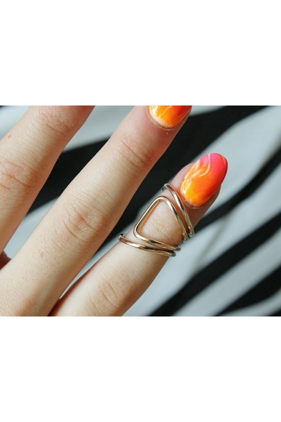 Adjustable Arthritis Splint Ring – Lateral Deviation, Mallet Finger & EDS Support | Silver, Brass, Bronze & Titanium Finger Brace